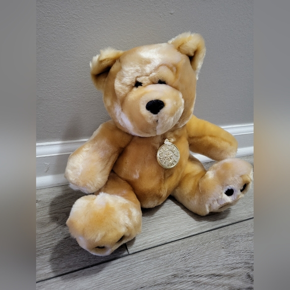 Dan Dee Blonde Bear Plush Soft Collector’s Choice 12" Stuffed Animal Teddy - Picture 3 of 13